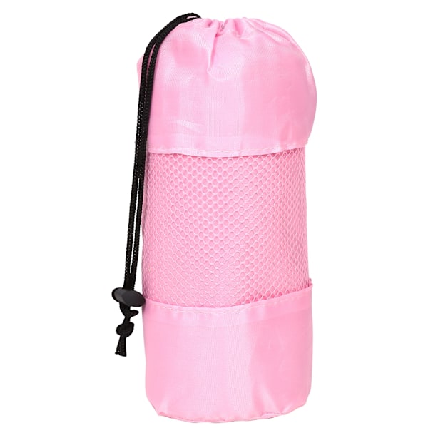 80x130cm Urheilupyyhe Mikrokuitu Kuntosali Pyyhkeet Uinti Matkustaminen Tarpeellinen Kantokassin Pinkki