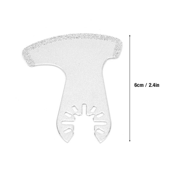 60mm Sand Hook Form Segment Oscilerende Multiværktøjs Savblad Til Elektrisk Værktøj