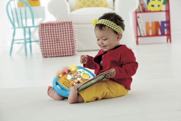 Laugh & Learn bok Fisher Price multifärg Multifärg multicolor