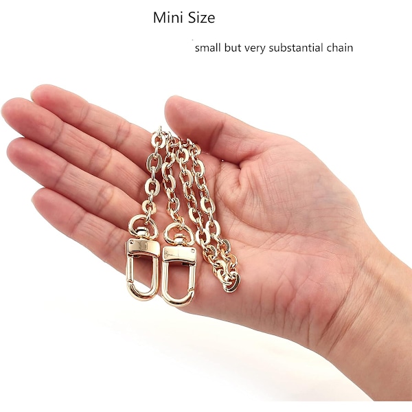 Mini Kobber Pungkæde Skulder Crossbody Rem Taske Tilbehør Charm Dekoration