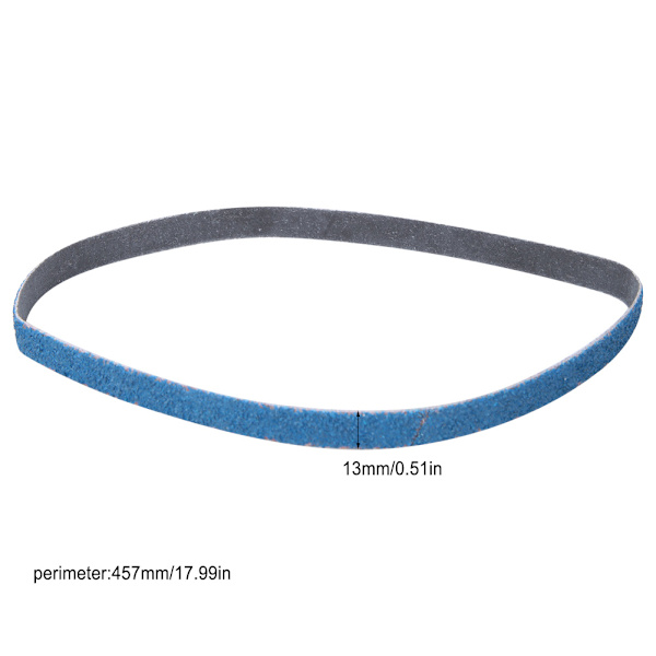 10 stk. Slipeskive Sander Polering Slipeskive for Trebearbeiding Metall 457 x 13 mm (120#)
