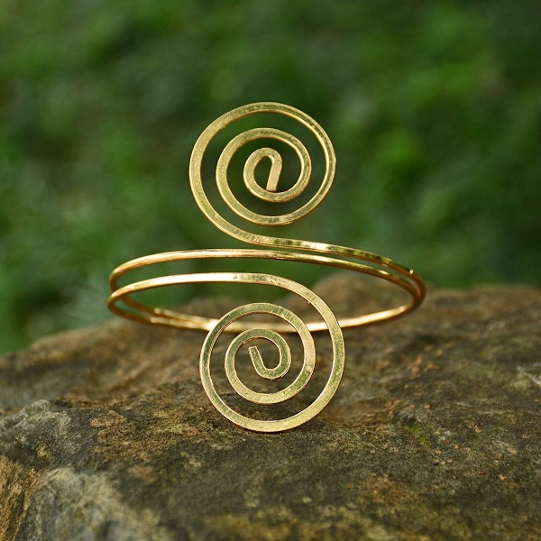 6 stycken armband, överarm med manschettarmband, damer silver guld justerbar armband set