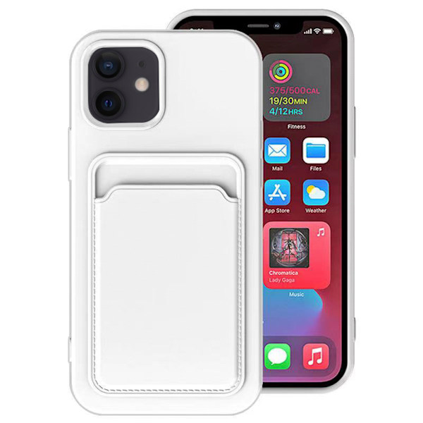 iPhone 12, Korthållare, Vinröd Vinröd