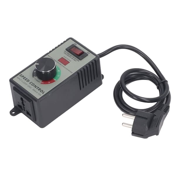 AC Motor Hastighedsregulator Elektrisk Ventilator Variabel Hastighedsregulator med 10A Universalstik EU-stik AC220 til 240V 4000W