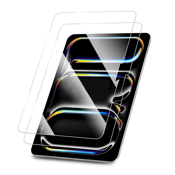 Karkaistu lasi näytönsuoja iPad 9.7 2017 2018 Tuplapakkaus