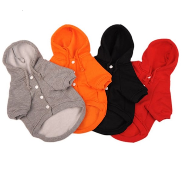 Lemmikkieläinten syys- ja talvivaatteet Lemmikkieläinten fleece-huppari Lemmikkieläinten talvihuppari