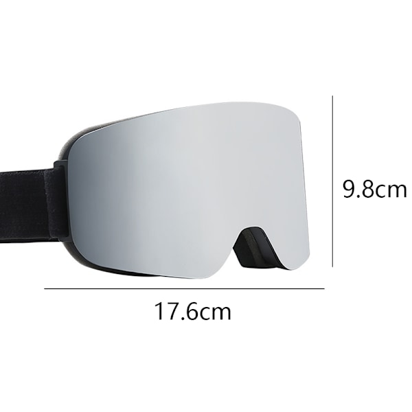 Goggles PRO - Rammeløse, Udskiftelige Linser 100% UV400