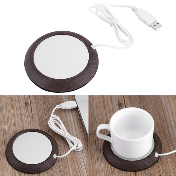 USB-lämmitin kupille, juomien lämmitin, kahvi- ja teematto toimistolle