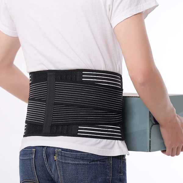 Ländryggsstöd, Ländryggsstöd, Wrap för återhämtning, Träning, Smärtlindring vid diskbråck, Midjestrimmer Viktminskningsbälte, Träning