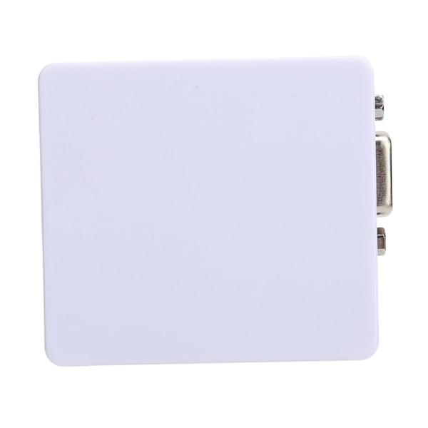 VGA till HDMI-konverter Mini HD 1080P Konverteringsbox Adapter Vit