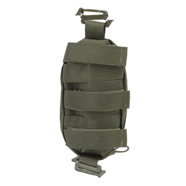 Backpack Shoulder Strap Bag Clip-on Bag Backpack Attachment Bag for Hikers Green[TT]