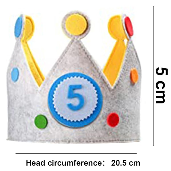 Baby Børn Kæledyr Glitter Sequin Krone, Fødselsdagsfest Hat, Tiara Krone med Blomster til Fotorekvisit