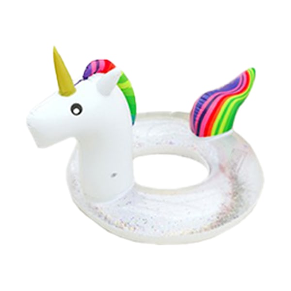 Uppblåsbar Flytbräda, Glitter Sekvensdjur Pool Floats, Pool Uppblåsbar för Barn och Vuxna