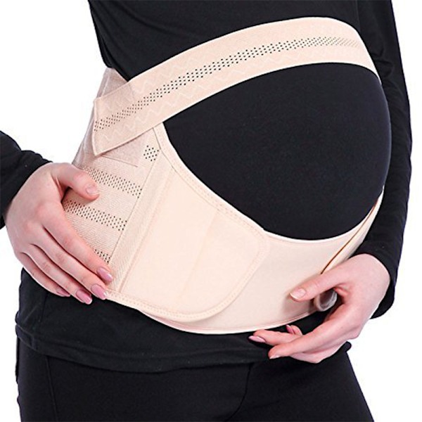 Mavebælte og Abdominal Binder til Graviditet, Åndbar Graviditetsstøttebælte, Elastisk Taljestøtte, Prænatal Rygstøtte, Smertelindrende Wrap