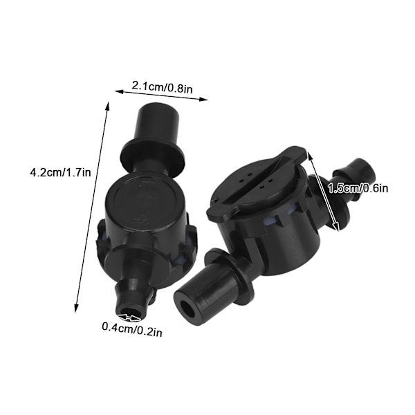 20 stk. Mikro Dryp Vandingssystem Sprinkler Dripper Dripsystem Dripper