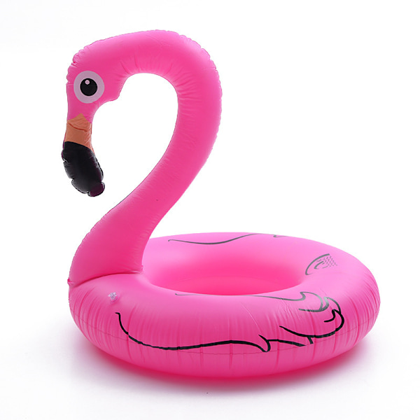 Oppblåsbar Flamingo Badeflåte for Bassengfest, Passer for Barn og Voksne