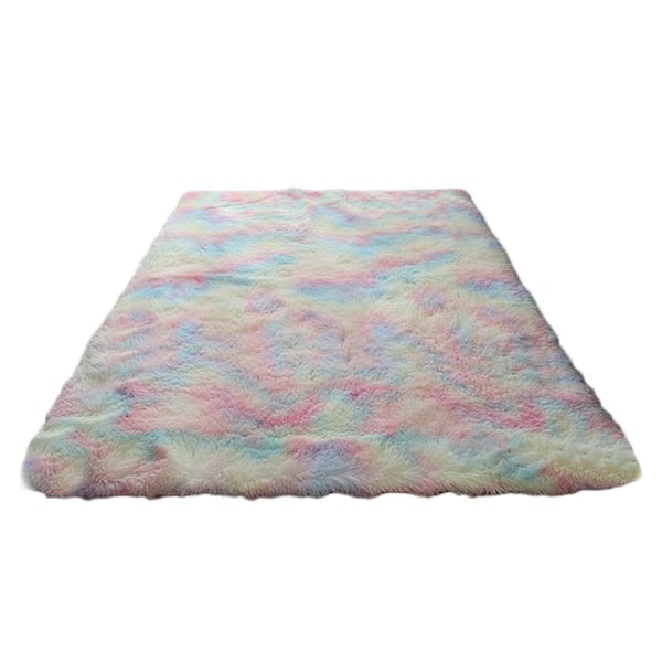 Mattor fuskpäls grå sängmatta soffmatta, supermjuk matta för vardagsrum sovrum barnrum bil matsal fluffig barnmatta (80 x 150