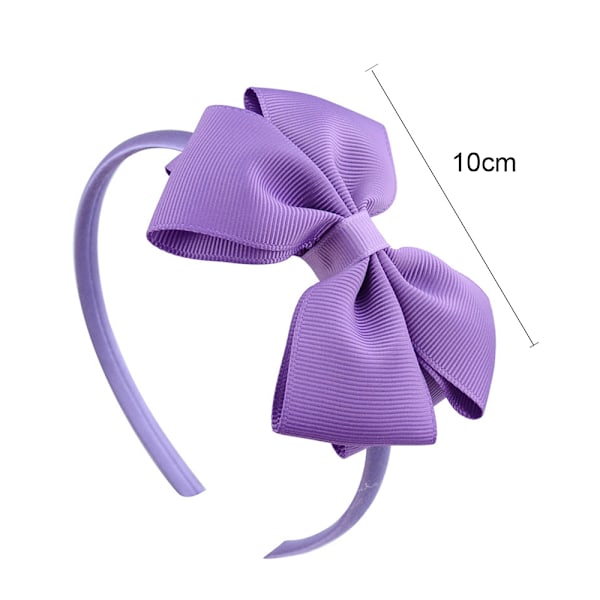 Fashion Svart Rosett Hårband Rosett Hårband Stor Rosett Grosgrain Band Hårbåge Hårband