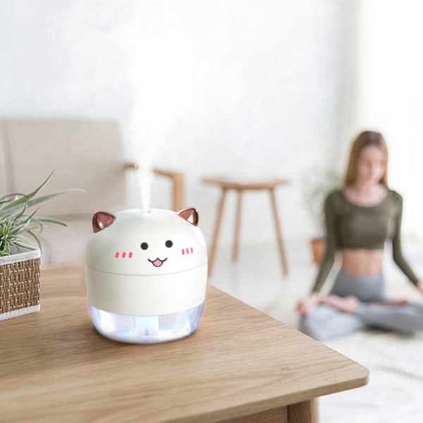 Mini Cute Shape USB Atomizing Humidifier Air Purifier Aroma