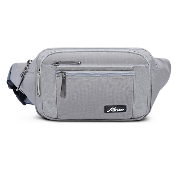 Fanny Pack for Menn & Kvinner, Vanntett, Justerbar, for Utendørs Trening, Reiser, Avslappet Løping