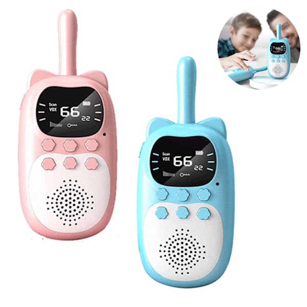 Lasten Walkie Talkie, Käyttökelpoiset Leikkikalut Lapsille, Poikien ja Tyttöjen Leikkikalut, Sisä- ja Ulkoilmaretkeilyyn ja Seikkailupelissä