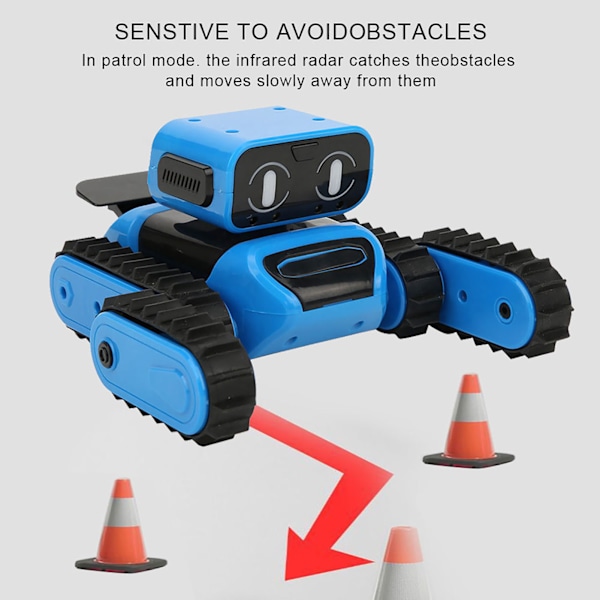 Robotleketøy DIY Montering Programmerbar Barn Utdanningsrobotleketøy Gave Gesttyper