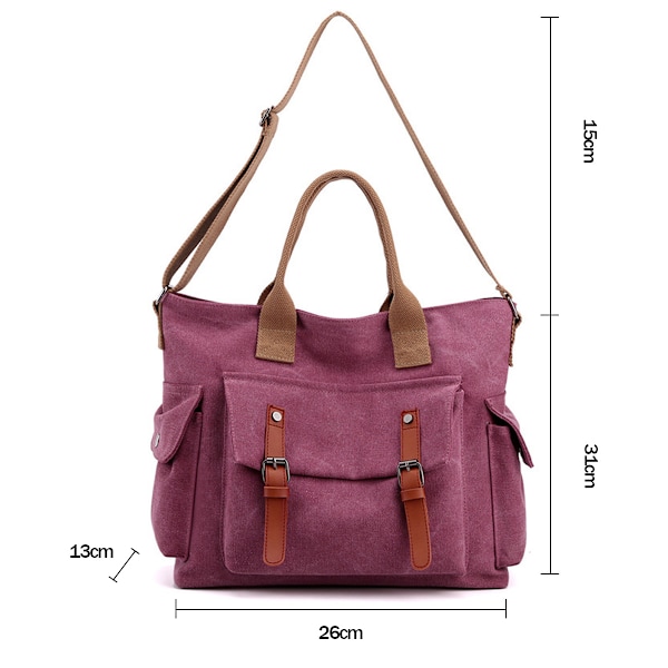 Kvinders Tophåndtag Satchel Håndtasker Skuldertaske Messenger Tote Taske Pung Crossbody Taske Rejse Arbejde Tote Taske