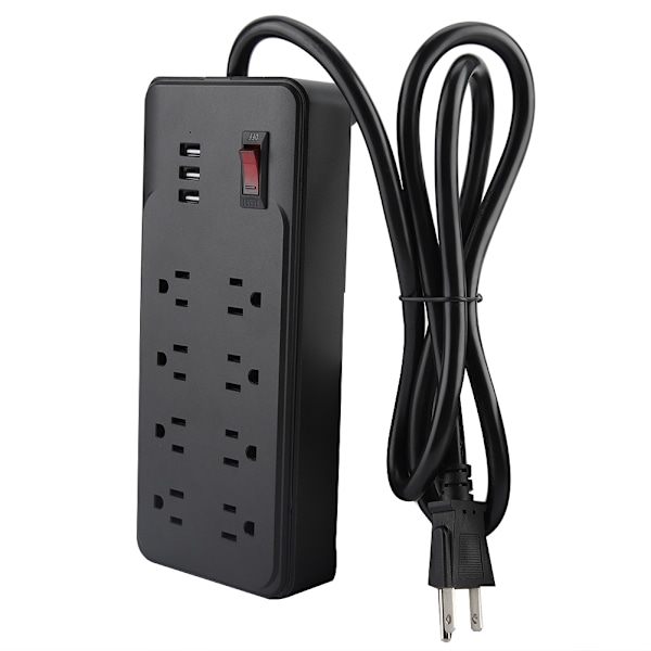 Multifunktionel US Intelligent Stikstik med USB Port Switch til Smart Home 110-250V