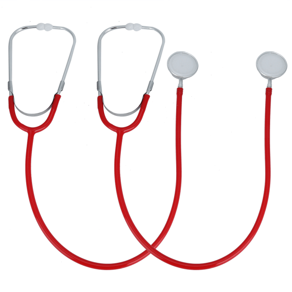 2 Set Dual Head Stetoskop för Doctor Sjuksköterska Veterinär
