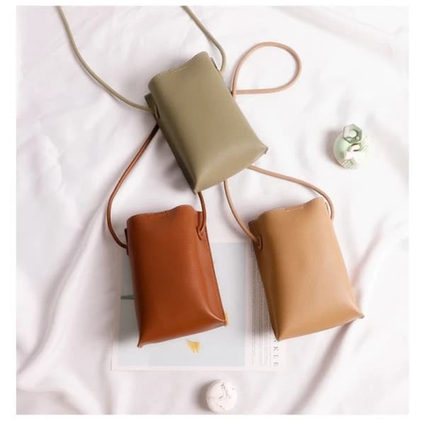 Lædertasker Crossbody-tasker BRUN brun