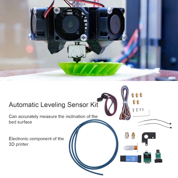 Automatisk Nivelleringssensor Sæt Transparent Opvarmet Seng Modul 3D Printer Tilbehør