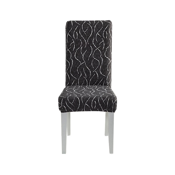 Kontorsstolsöverdrag, Elastisk Stretch Datorstol Säte Slipcovers Super Fit Anti-damm Cover Spandex Avtagbar Tvättbar köksstol