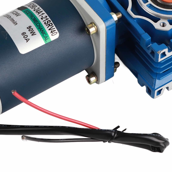 Snekkegirsmotor i rustfritt stål 90W 2200 o/min XD5D90-24A121SRV-RV40 Reduseringsforhold DC24V(60 )