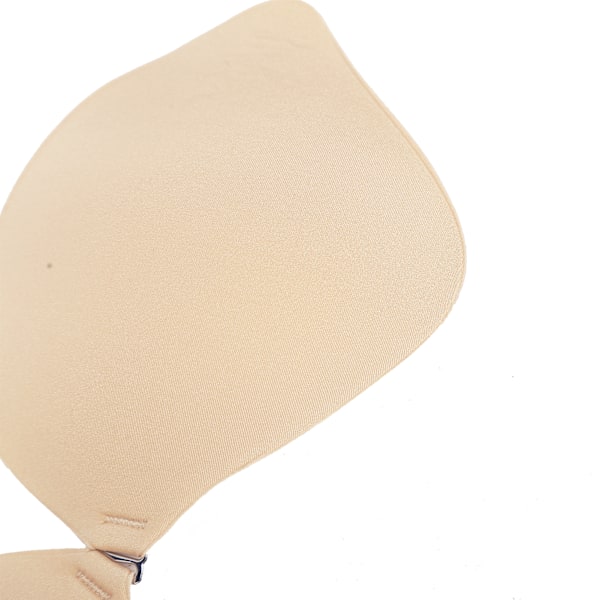 Rygglös Bröstbh V-formad Push Up Strapless Plunge Självhäftande Bh för Kvinnor (Hudfärg D)