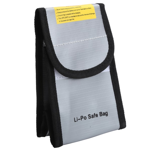 Li-Po Safe Bag Portable Brandsäker Vattentät Dokument Pengar