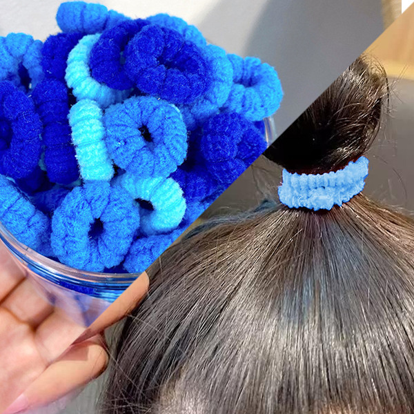 Børne gummibånd, baby scrunchie hår lille gummibånd håndklæde ring