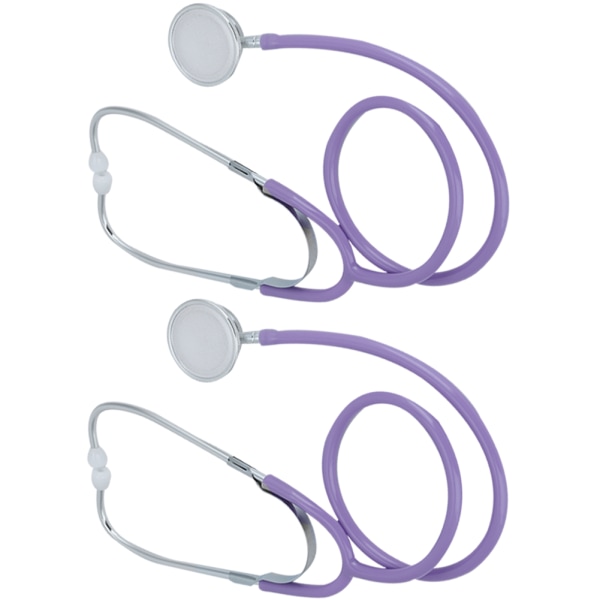 2 Set Dual Head Stetoskop för Doctor Sjuksköterska Veterinär
