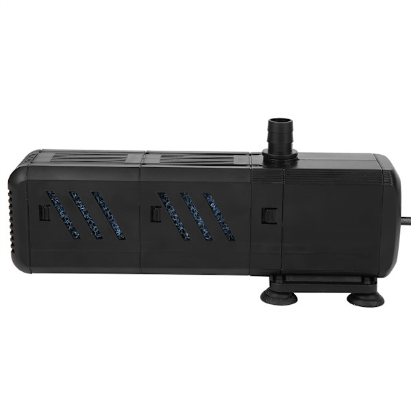 15W Submersibel Pump Vatten Luft 3 i 1 Filter Fontän Justerbar Damm Tank AC 220V‑240VEU Stickkontakt