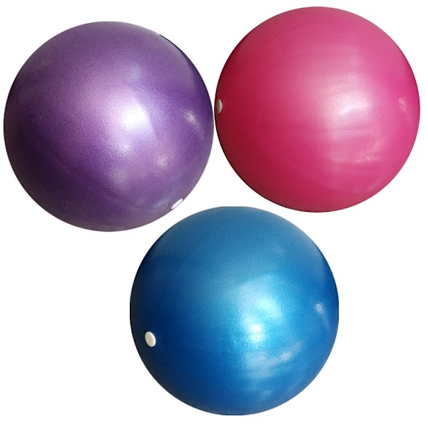 3 st Mini Träningsbollar, Små Pilatesbollar för Yoga Fitness Balans Träning Fysioterapi