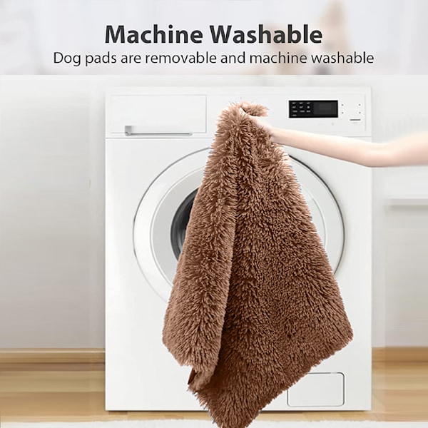 Suurten Koirien Deluxe Pehmeä Plush-Lemmikkivuoteet, Irrotettava Pesu Peite, Koiran Vuode Koulutusmatto