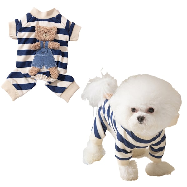 Koiravaatteet pienille koirille, pentu 4-jalkainen koiran pyjama chihuahua-koiralle, kesähyppyasu lemmikkikoirille