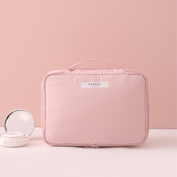 Rejsemakeuptas Kosmetikpose Makeuptas Toilettaske til kvinder og piger, Sød Makeuptaske til Kvinder og Piger