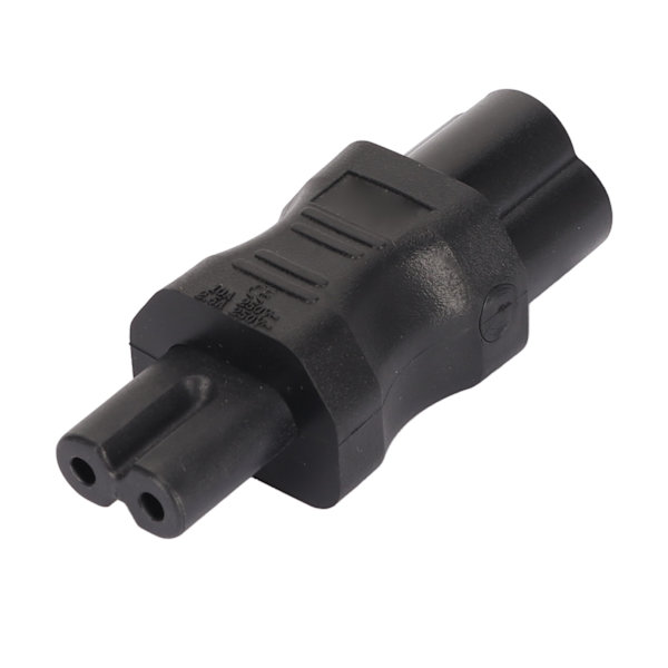 4 st IEC320 C6 till IEC320 C7 Strömadapter Plug and Play PDU Chassi Strömkonverter för Dator Bärbar Dator
