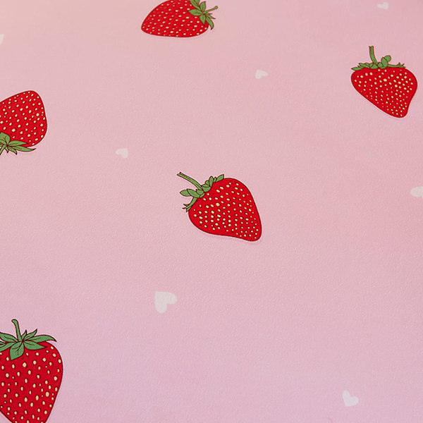 Cover , Söt tecknat cover för barn, tonåringar, flickor, Set, Kawaii Fruktdekoration, Överkast, Söt Varmt