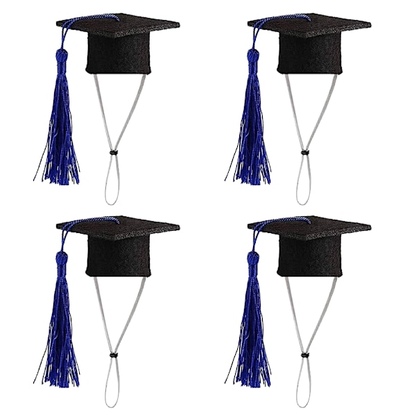 Mini Graduationshuer til Smådyr Mini Bachelorhat til Marsvin