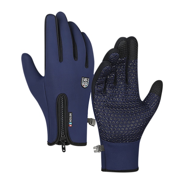 Sports Handsker-A0015V-Blå-L