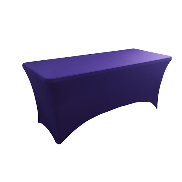 Monterade bordsdukar bordskläder för 6ft rektangelbord - elastisk spandex massage cover, stretchbordsdukar för fest, bröllop, födelsedag,