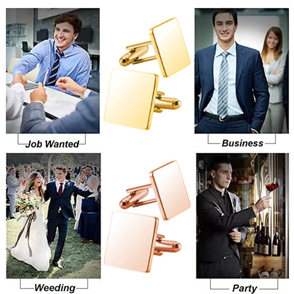 Skjorte Manschetknapper, Mænds Manschetknapper til Bryllup Forretning, Mænd Far Bror Bryllup Skjorte Manschetknapper