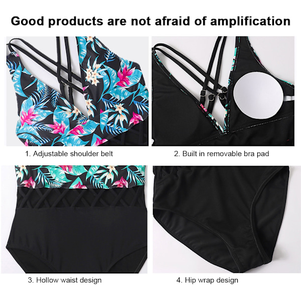 Flickor Strand Sport Halter Enstyck Badkläder, Bikini Sexig Mamma Dotter Barn Badkläder