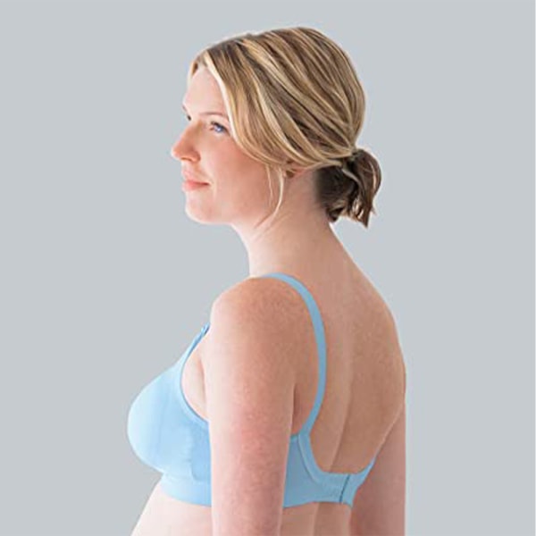 3 kpl Nylon Seamless Maternity Nursing Bra -pehmusteilla ja pidennyshihnoilla